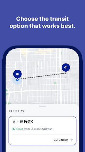 Screenshot of GLTC Flex