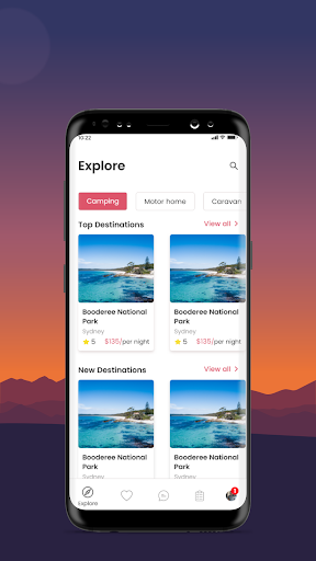 Your Aussie Camps Customer Screen 2