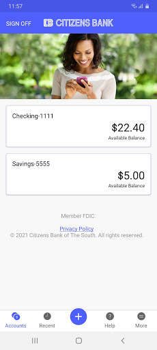 Citizens Bank-The Mobile Way Screen 3