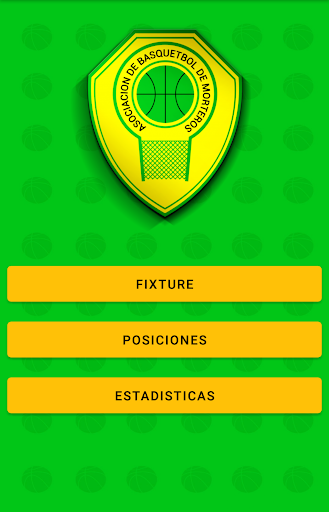 Android application Liga Morterense de Basquet screenshort