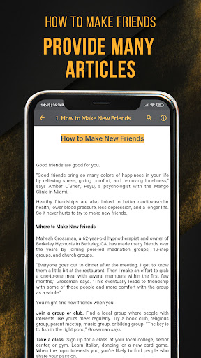 How To Make Friends Screen 2