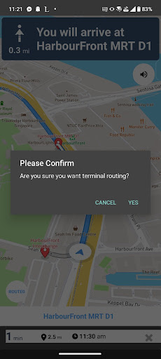 Bridging Bus Navigator Screenshot