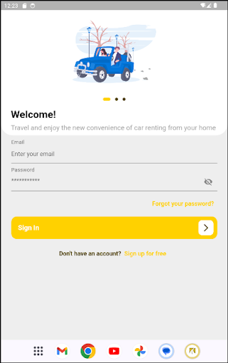 Safari Business Screen 3