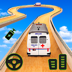 Cover Image of Download Ambulance Car Stunt Mega Ramp  APK
