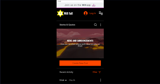 Android application MoioM screenshort