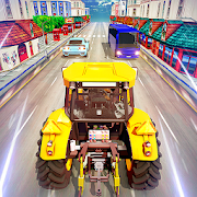 Tractor Traffic Racing Simulator 2019