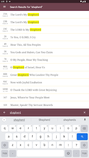 Trinity Psalter Hymnal screenshot 15