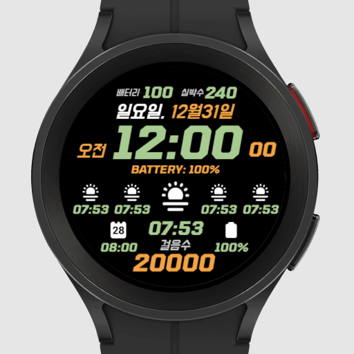 IWF Digi Pro Kor watch face logo