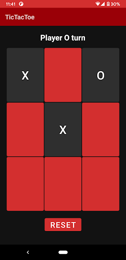 TicTacToe Screen 3