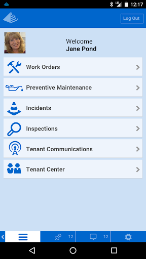 Android application BE-Mobile screenshort