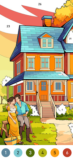 Dream Home Coloring book Mod Unlocked All
