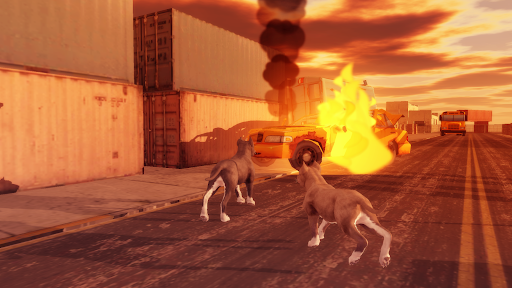 Pitbull Dog Simulator apkpoly screenshots 2