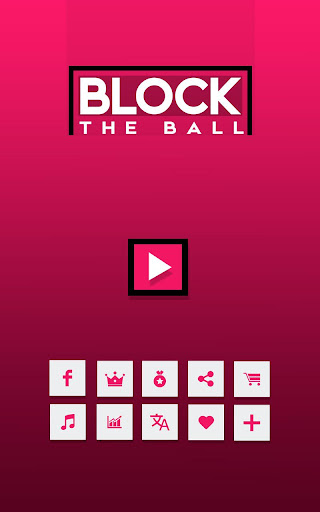 Android application Block The Ball screenshort