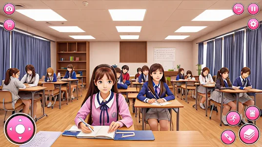 Love Life: Anime school games