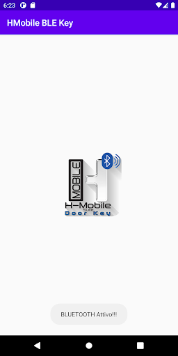 Android application HMobile BLE screenshort