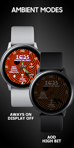 C05 - Ninja Shuriken Wear OS Screen 3