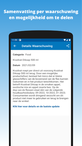Veiligheidswaarschuwingen Screen 2