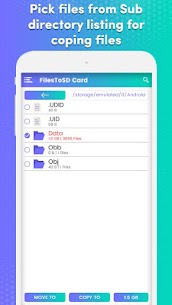 Transfer phone to SD Card – FilesToSd Card 1.5 Apk 4