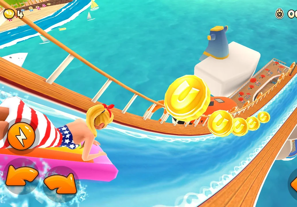 Download Uphill Rush Water Park Racing (MOD Unlimited Money)