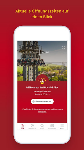 Android application HANSA-PARK screenshort