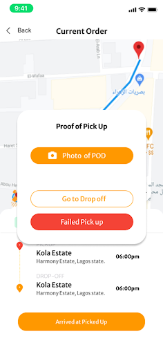Fele Express Driver Screen 3