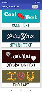 Chat Text Arts & Fonts Styles Unknown