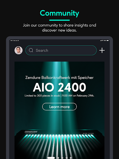 Screenshot of Zendure