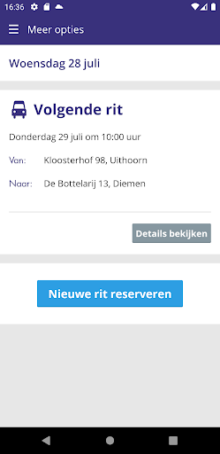 Android application MijnRMC screenshort