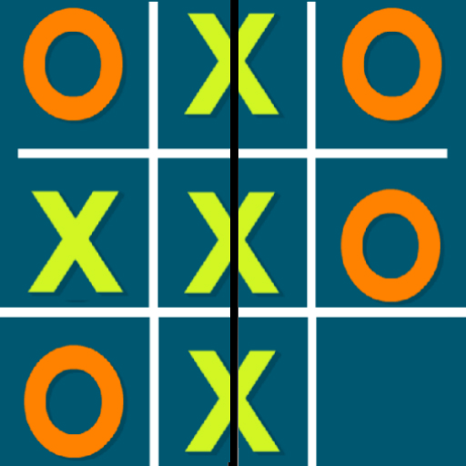 Tic tac toe - X O game logo