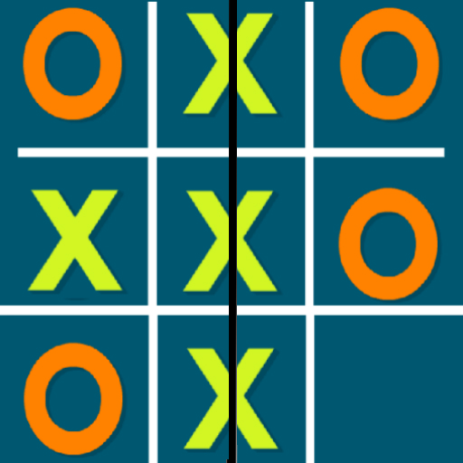 Esboço desenhado à mão jogo tic tac toe xo conjunto de jogos para