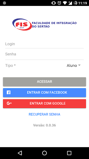 Faculdade de Integração do Ser Screen 2