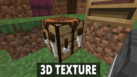 3D Texture Pack for Minecraft