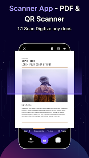 Scanner App - PDF & QR Scanner Screen 3