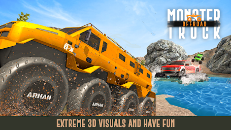 US Monster Truck Offroad Games