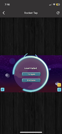 Rocket Tap Screen 3