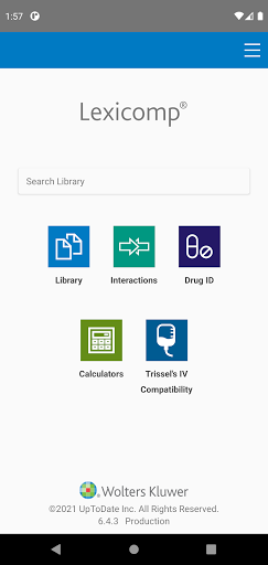 Lexicomp 6.4.3 APK screenshots 1
