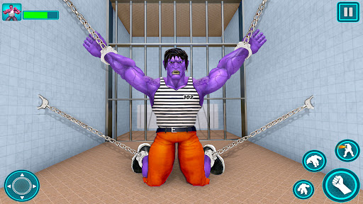 Monster Hero Prison Escape Sim  screenshots 1