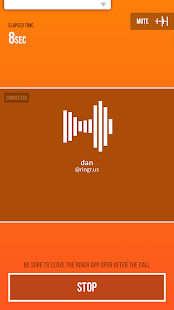 RINGR Mobile Screenshot