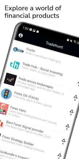 Android application TradeHunt: Tools, News, Signal screenshort