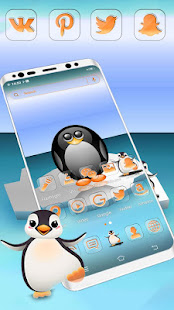 Cute Penguin Theme