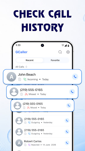 GCaller: Caller ID, Block Spam screenshot 5