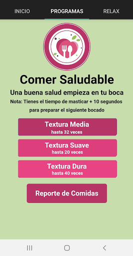 Comer Saludable Screen 3