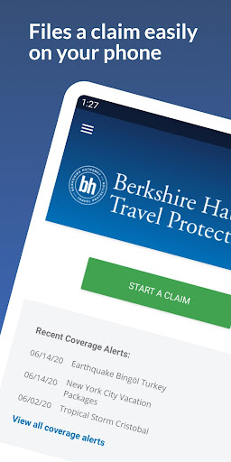 Android application Berkshire Hathaway Travel Prot screenshort