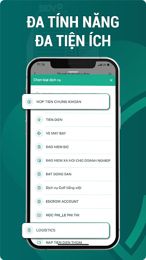 BIDV iBank screenshot 15