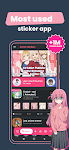 screenshot of Anime Stickers For WASticker