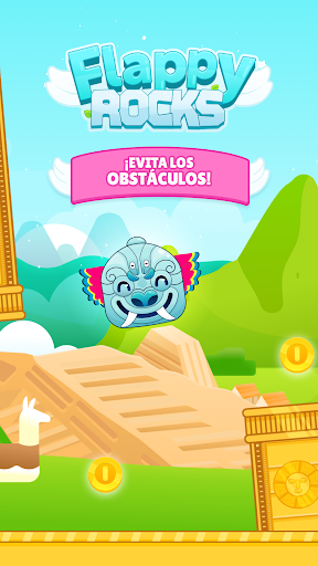 Android application Flappy Rocks screenshort