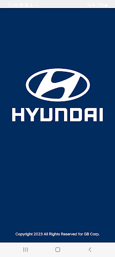 Android application My Hyundai EG screenshort