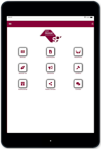 SINDPRODEM Screen 3