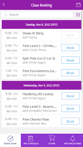 Altius Pole Studio Screen 2