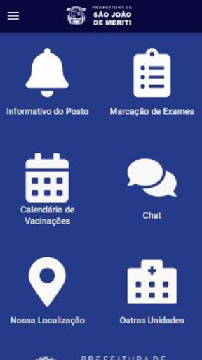 Android application Saúde OnLine screenshort